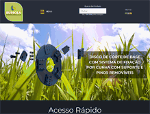 Tablet Screenshot of bussola.ind.br